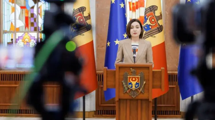 Președinția anunță conferință de presă susținută de Maia Sandu