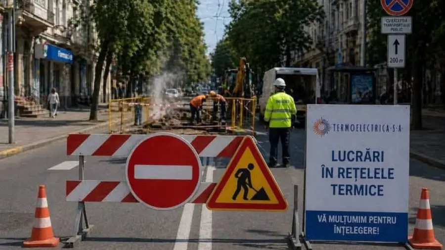 Trafic restricționat pe mai multe străzi din Chișinău. Mai multe rute de troleibuz vor fi deviate