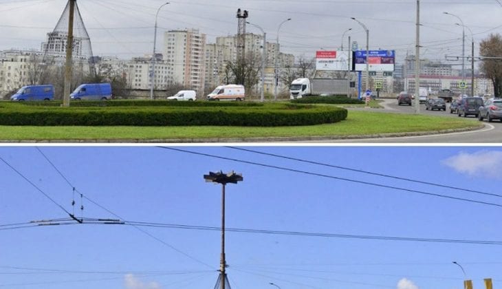(FOTO) Primăria Chișinău continuă să evacueze panourile publicitare. Cum se schimbă la față Capitala