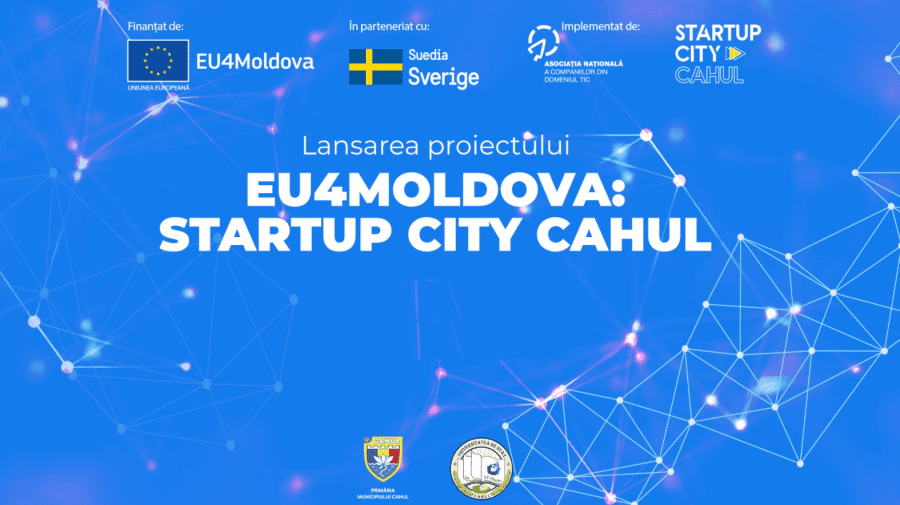 EU4Moldova: Startup City Cahul, un nou proiect pentru dezvoltarea regiunii Cahul