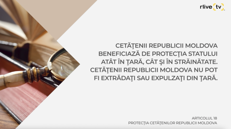 Articolul 18, Protecţia cetăţenilor Republicii Moldova