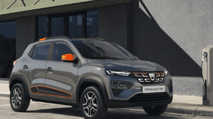 Dacia anunță prețurile primului său automobil electric