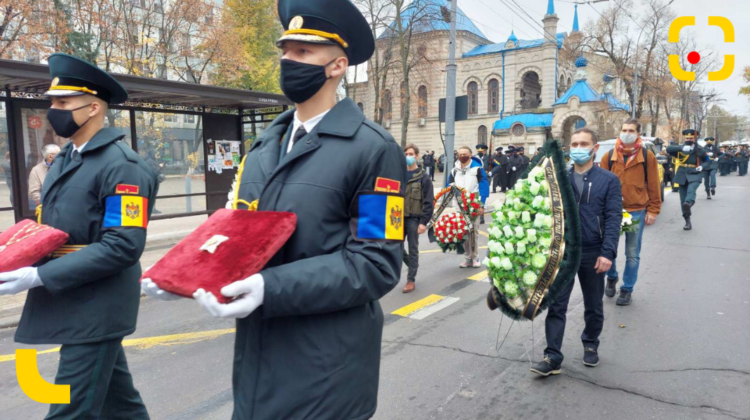 GALERIE FOTO Imagini emoționante de la funeraliile regretatei Valentina Rusu-Ciobanu