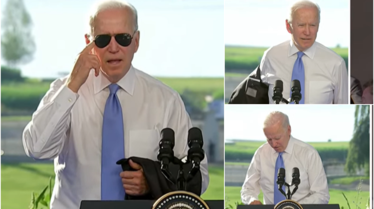 VIDEO Și-a lăsat sacoul, după care și-a pus și ochelari. Cum a început conferința lui Biden și cum s-a încheiat?