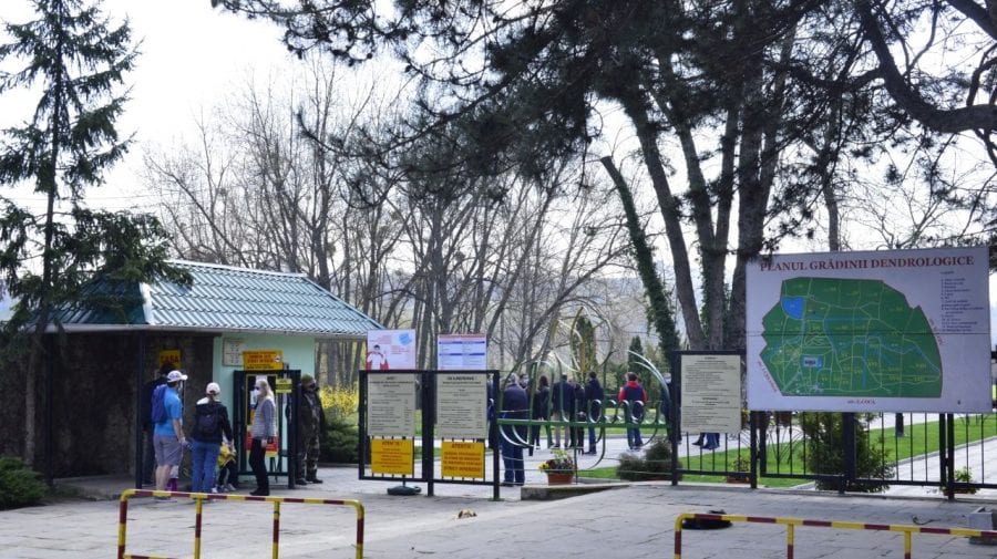 (FOTO) Ion Ceban: Intrările din parcul Dendrariu vor fi modernizate