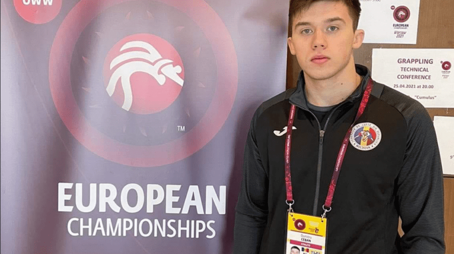 Luptătorul moldovean, Dumitru Ceban, a cucerit două medalii de bronz la Campionatul European de Grappling