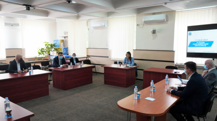 Alegerile din Moldova, subiect de discuție dintre conducerea CEC cu reprezentanții ENEMO