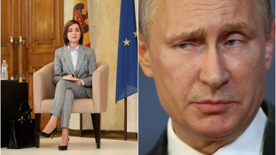 Președinta Maia Sandu a transmis trei mesaje azi, printre care unul este adresat lui Vladimir Putin