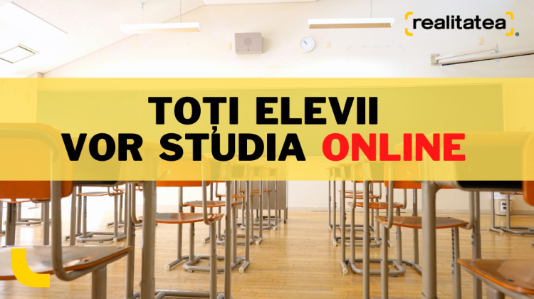 Școlile trec la învățământul online. Numărul de îmbolnăviri în rândul copiilor crește alarmant! Spitalele sunt ocupate