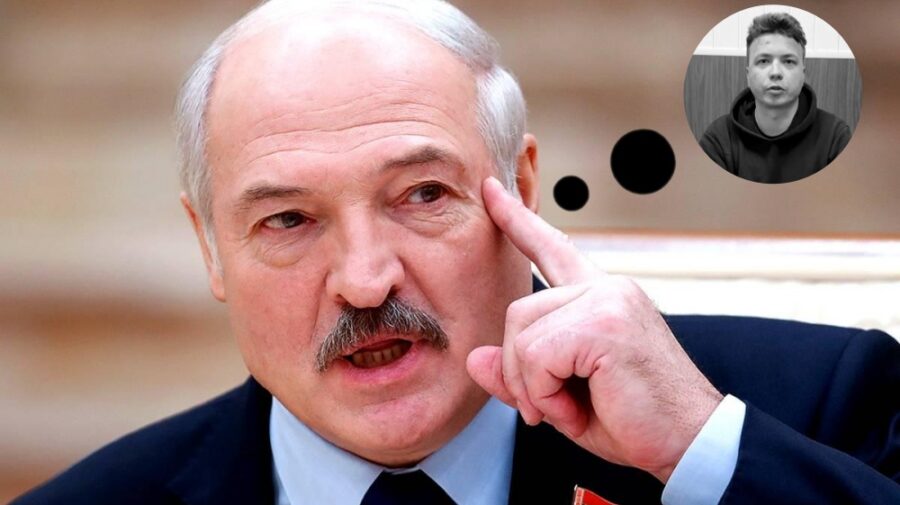 ULTIMA ORĂ! Protasevici ar fi fost bătut personal de Lukașenko. Anume el i-ar fi rupt nasul!