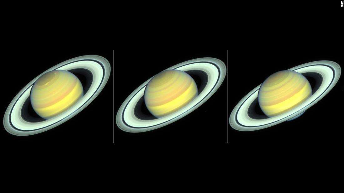 Straighten sudden go shopping FOTO) Hubble surprinde planeta Saturn în timpul unei explozii de culoare -  Realitatea.md