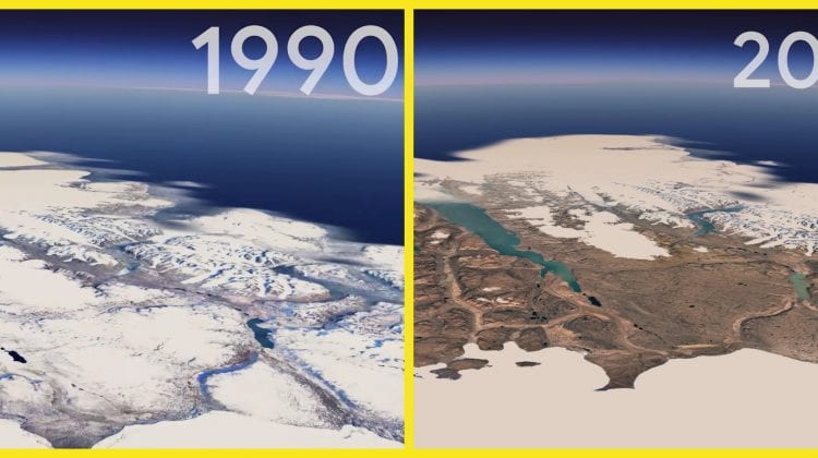 (VIDEO) Imagini reale din cosmos despre cum s-a schimbat planeta Pământ în ultimii 37 de ani