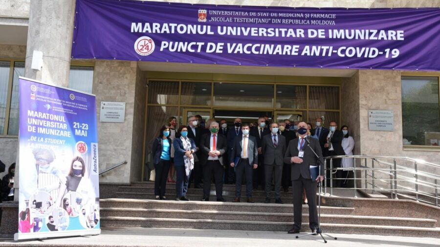 Veniți la RAPEL! Îndemnul USMF către moldovenii vaccinați cu prima doză de ser anti-COVID
