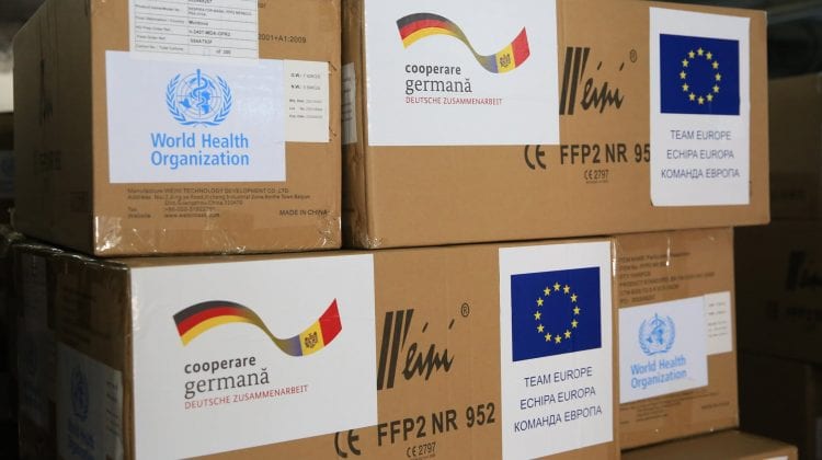 Germania a întins o mână de ajutor Moldovei. Un lot de echipamente medicale livrate la Chișinău