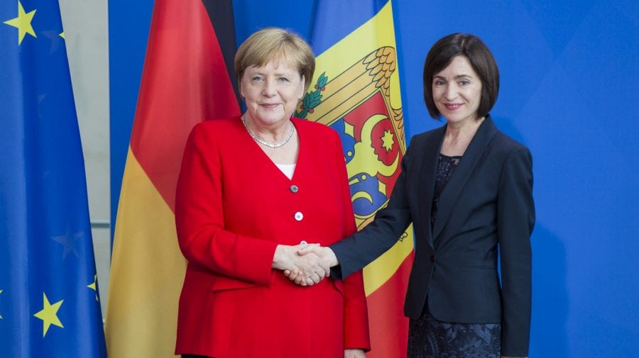 Sandu ține legătura cu Merkel chiar și după plecarea acesteia din funcție. A avut o discuție cu ex-cancelarul german