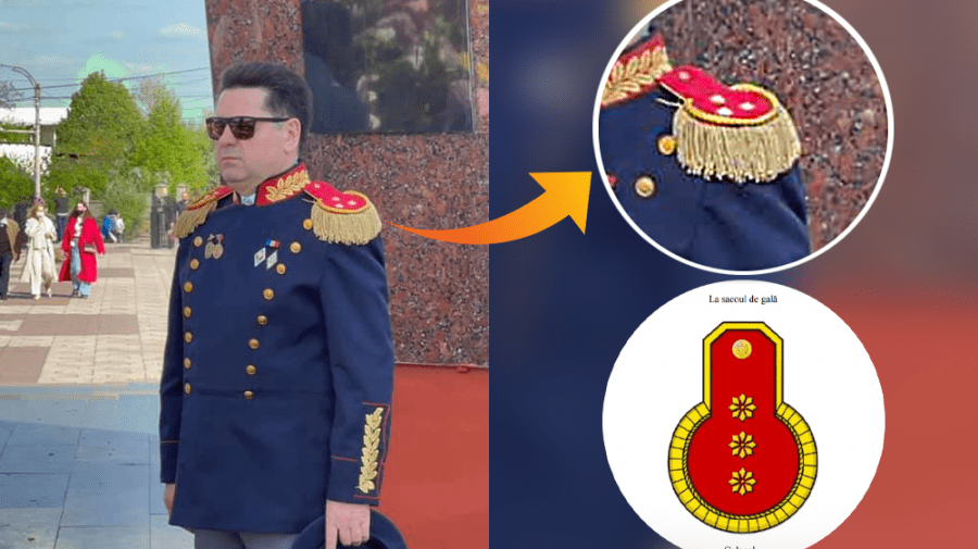 Ex-ministru al Apărării: Gradele militare de pe uniforma purtată de Gațcan sunt afișate ca la separatiști și ruși