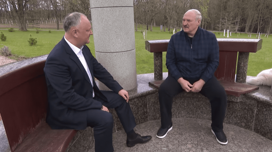 (VIDEO) Dodon îl laudă pe Lukașenko că a reprimat protestele din Belarus după alegerile din toamna anului 2020