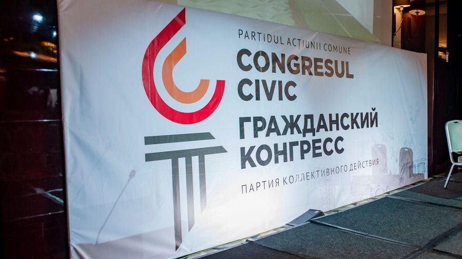 (VIDEO) „Congresul civic” a depus actele la CEC. Mark Tkaciuk și Iurie Muntean pe primele poziții