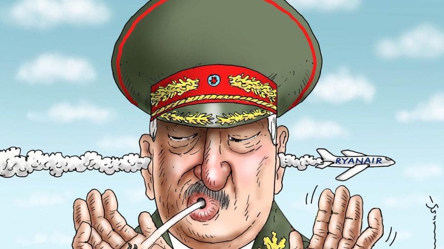 (NO COMMENT) Imaginea lui Lukaşenco, în contextul scandalului internaţional