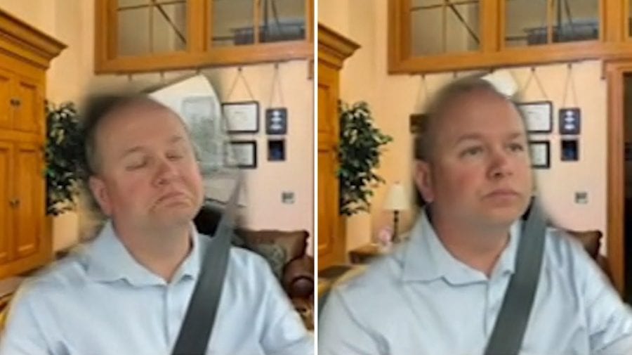 (VIDEO) Un senator american conducea automobilul în timpul unei videoconferințe. Vezi cum a încercat să deghizeze