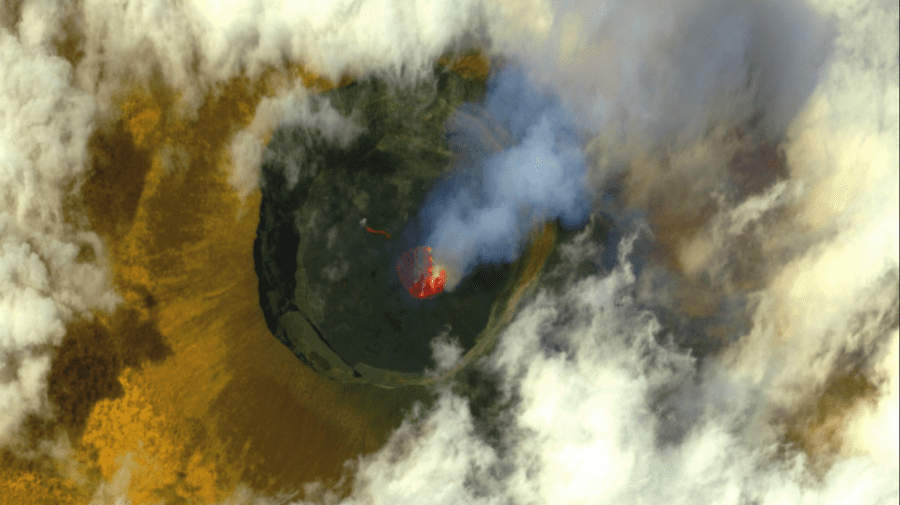 (FOTO) Apocalipsa, acum, în Congo. Imagini după erupţia vulcanului Nyiragongo