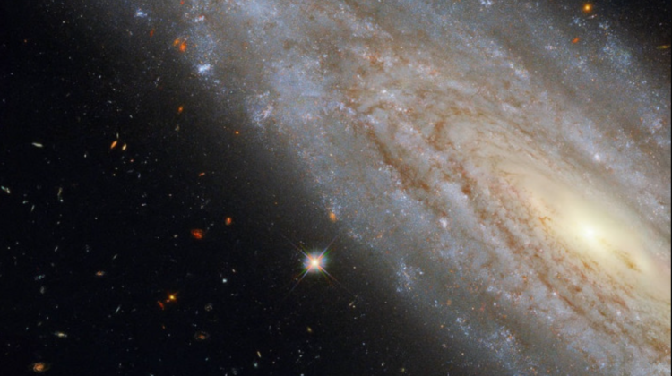 NASA a descoperit o galaxie cu un „secret fascinant”