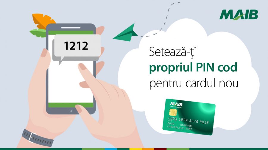 Setează-ți independent PIN-ul pentru LiberCard, Visa Classic Avanti și Mastercard World Elite