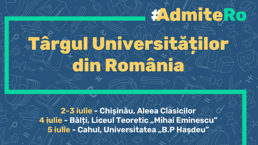 Planifici să-ți continui continui studiile peste Prut? Participă la Târgul Universităților din România