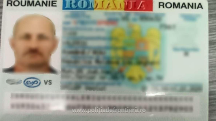 Carte de identitate falsă, procurată cu 250 de euro. Bărbatul, cercetat penal de polițiști