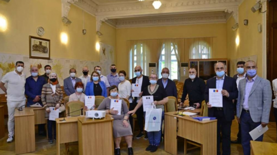 Cetățeni ruși, libanezi, turci, au depus jurământul pentru obținerea cetățeniei Republicii Moldova