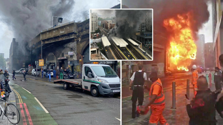 VIDEO FOTO O explozie puternică a zguduit și a umplut de fum o stație de metrou din sudul Londrei. Zona a fost evacuată