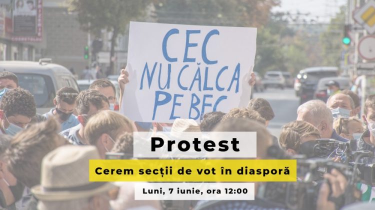 Decizia CEC privind nr. secțiilor din diasporă, criticată: PAS anunță protest, iar PN a contestat-o în instanță