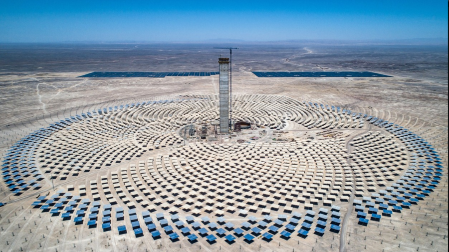(FOTO) A fost inaugurată cea mai mare centrală solară termică din America Latină