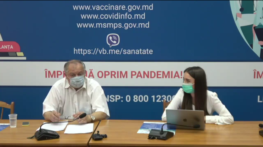 Ștefan Gheorghiță: Procesul epidemic în Republica Moldova are tendința de agravare din cauza prezenței tulpinii Delta