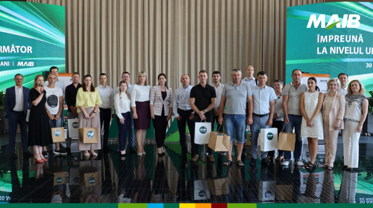 Au fost premiați 16 câștigători ai promoției „Credite pentru tehnică” organizată de MAIB