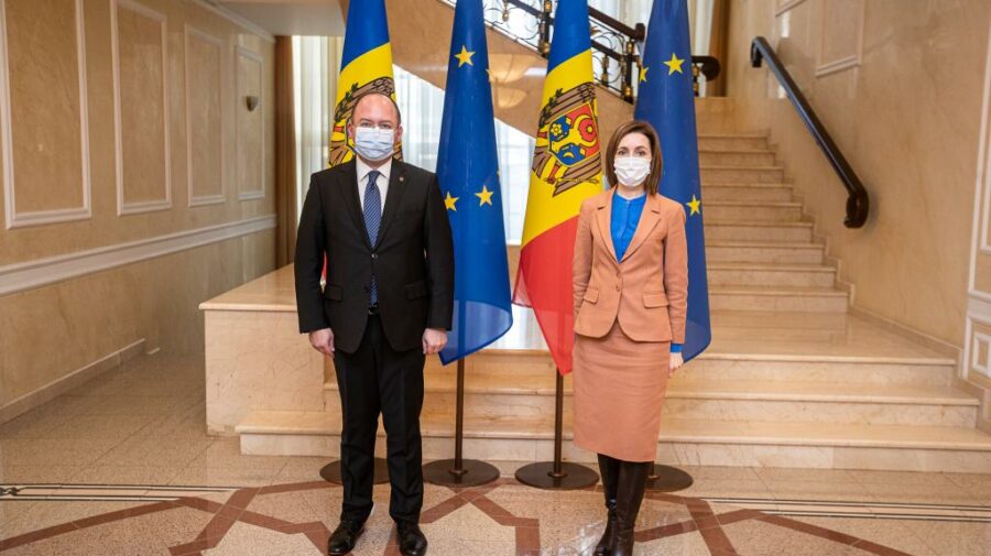 Maia Sandu primește vineri oaspeți de peste Prut la Președinție. Vor face și declarații publice