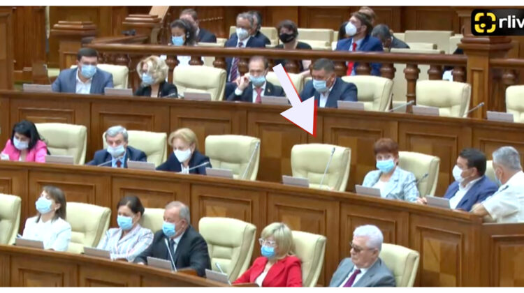 FOTO Igor Dodon a chiulit de la prima ședință a Parlamentului. Nu a fost observat în sala Legislativului
