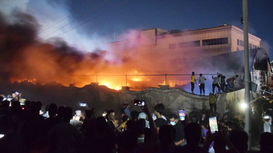 Explozie la un spital din Irak. 92 de persoane decedate