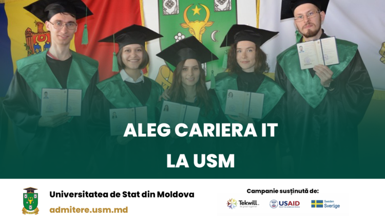 Cariera în IT începe la USM!  De ce să depui dosarul la facultățile Matematică și Informatică și Fizică și Inginerie
