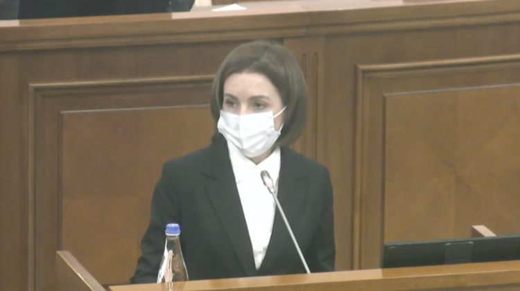 VIDEO Maia Sandu, DISCURS tăios în debutul Ședinței Parlamentului: Declar toleranță zero față de corupție
