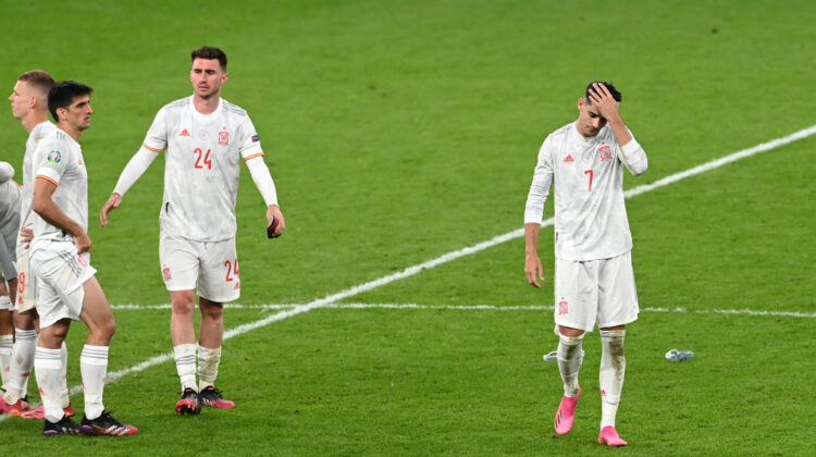 Spania, dărâmată după eșecul de la EURO 2020. „Am fost superiori, nu meritam să pierdem”