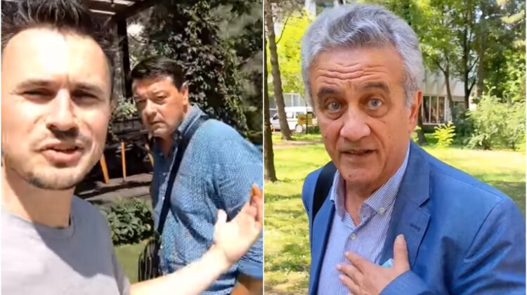 VIDEO Bolocan de la „Lumina” a prins 2 deputați PCRM în stradă. „Nu v-am dat acordul atâția ani să îngenuncheați țara”