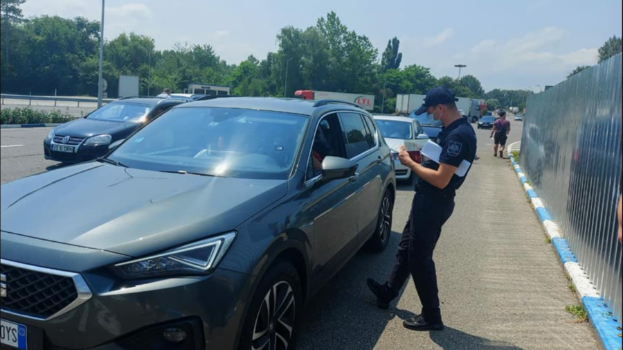 Poliția de Frontieră atenționează conducătorii auto despre necesitatea staționării în locuri premise pentru revigorare