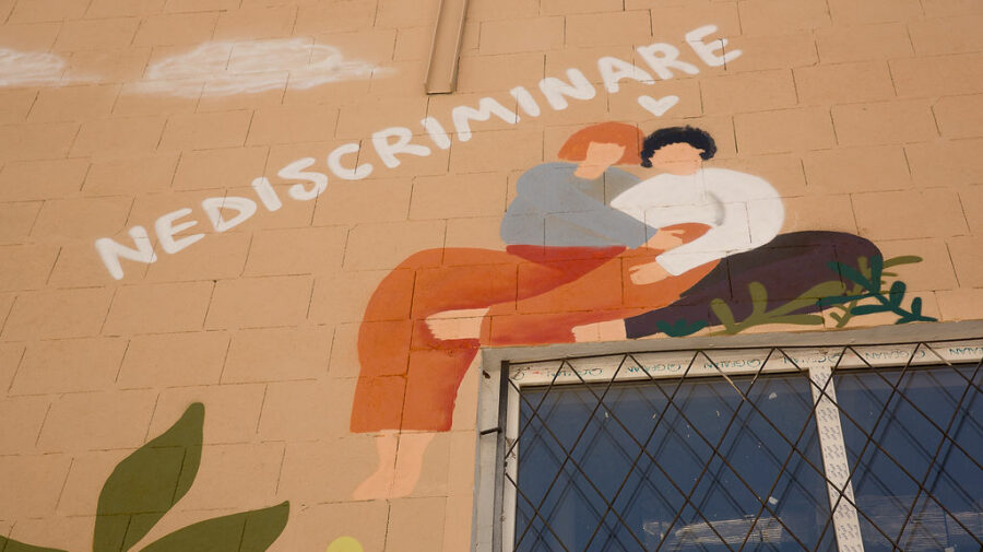 FOTO Mural dedicat egalității de gen, INAUGURAT la Chișinău. Cui aparține inițiativa
