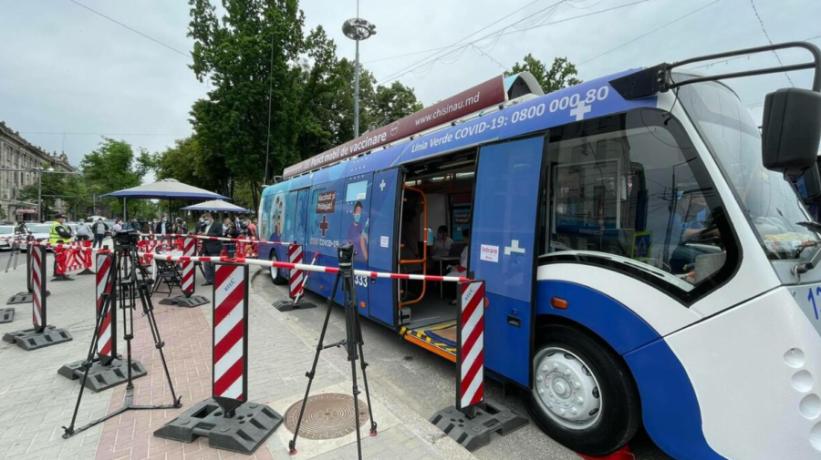 Unde vor staționa ASTĂZI punctele mobile de vaccinare