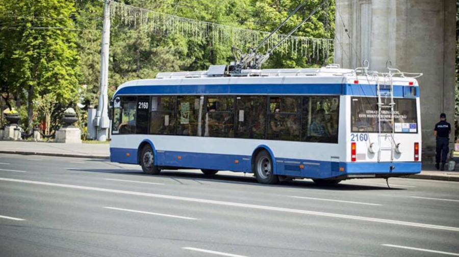 Ruta de troleibuz nr. 31 își modifică itinerarul. Cum va circula până la data de 2 iulie