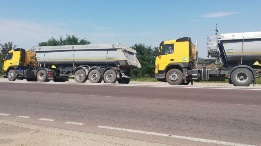 ANTA continuă controalele. Sunt monitorizate respectarea restricțiilor circulației mașinilor de mare tonaj