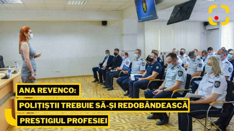 Ministra MAI, Ana Revenco, în fața șefilor subdiviziunilor IGP: Sunt un om de echipă și mizez pe conlucrare