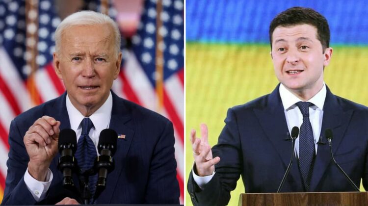 Joe Biden l-a asigurat pe Vladimir Zelenski că SUA va suplimenta ajutorul militar cu încă 800 de milioane de dolari