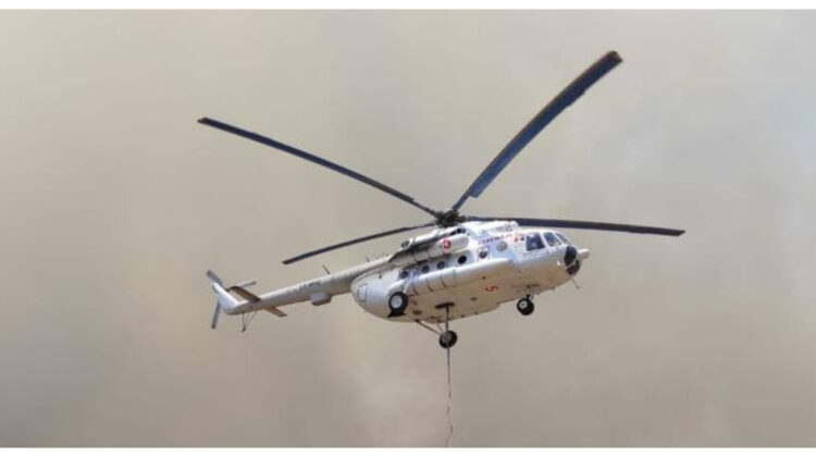 VIDEO Elicopterele companiei din Moldova cum sting incendiile din Turcia. Precizările Ministerului de Externe